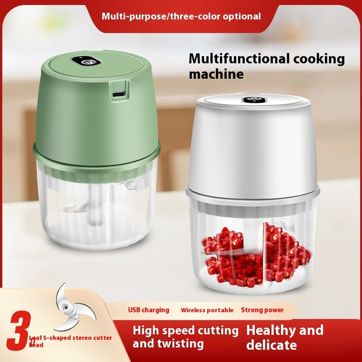 USB Rechargeable Electric Wireless Food Chopper