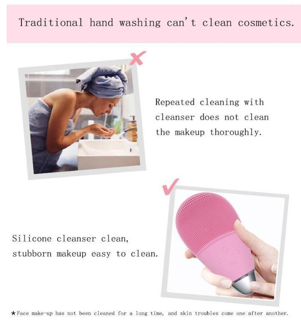 Electric Facial Cleansing Brush